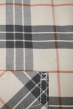Flame Resistant Western Silver Line Plaid Snap Shirt