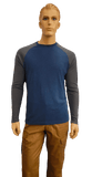 Flame Resistant Inherent Lightweight Baseball Shirt Destin/Charcoal