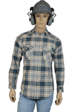 Flame Resistant Western Bering Plaid Snap Shirt