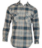 Flame Resistant Western Bering Plaid Snap Shirt