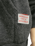 Flame Resistant Hooded Sweatshirt Charcoal
