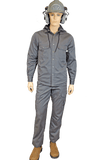 Flame Resistant Charcoal Snap Shirt Jacket