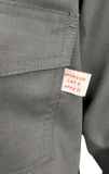 Flame Resistant Ripstop Snap Shirt Charcoal
