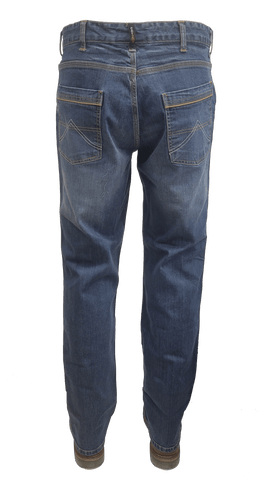 FLAME RESISTANT DERRICK MID BLUE JEANS