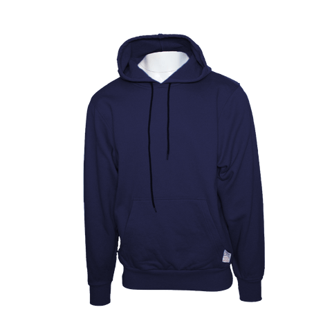 Flame Resistant Pull Over Hooded Sweatshirt Navy