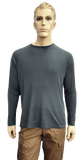 Flame Resistant Inherent Lightweight Raglan Shirt Charcoal