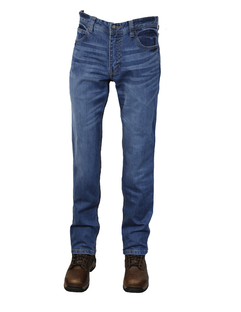 Flame Resistant Marcellus Mid Blue Jean – Oil and Gas Safety Supply