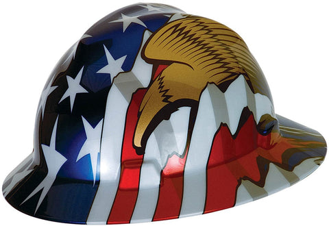 AMERICAN EAGLE FULL BRIM HARD HAT