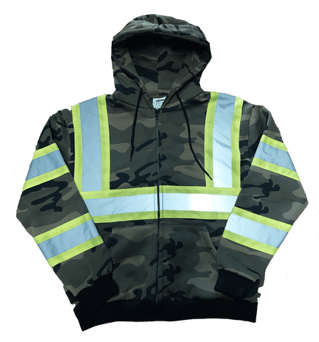 PRO ONE CAMO REF ZIP HOODIE