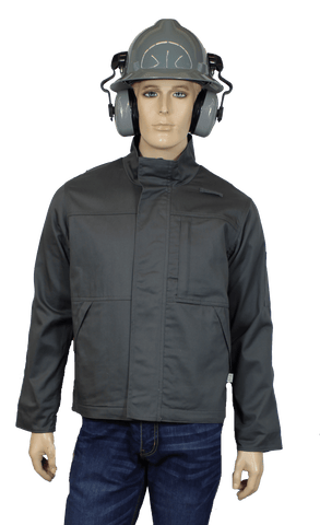 Flame Resistant Action Back Jacket Charcoal