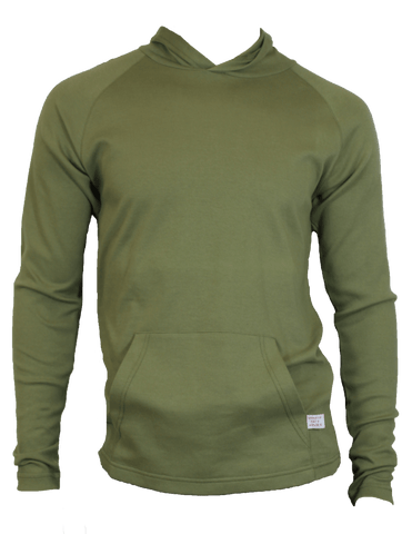 Flame Resistant Hooded Long Sleeve Shirt
