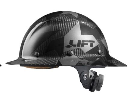 LIFT DAX CARBON FIBER FULL BRIM HARD HAT-BLK CAMO