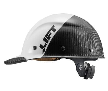 LIFT DAX CARBON FIBER CAP HARD HAT-WHITE