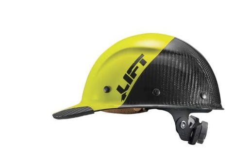 LIFT DAX CARBON FIBER CAP HARD HAT-YELLOW