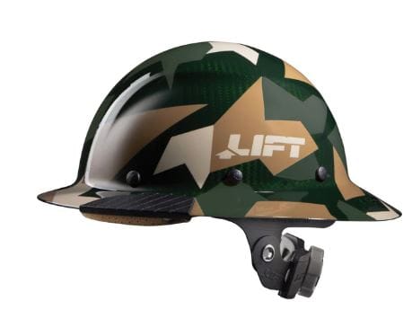 LIFT DAX FULL BRIM HARD HAT JUNGLE CAMO