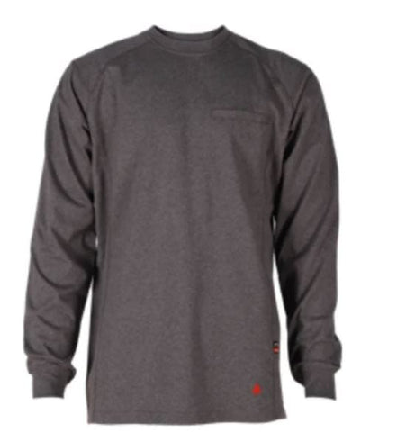 Forge FR Light Weight L/S Crew Neck Shirt Ch Gry