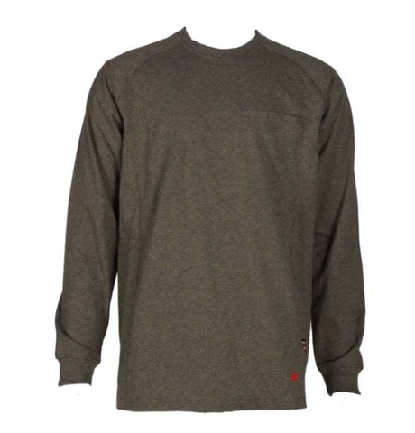 Forge FR Light Weight L/S Crew Neck Shirt H.Brn