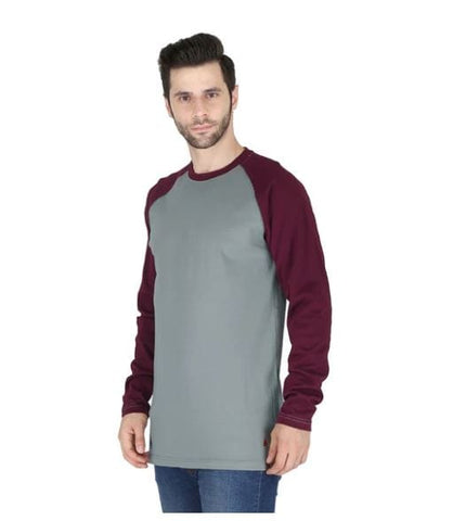 Forge FR Baseball L/S Shirt Gray/Burg