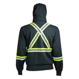 Flame Resistant Reflective Zippered Sweatshirt
