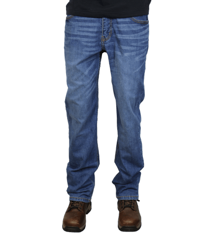 Flame Resistant Utica Stretch Mid Blue Jeans