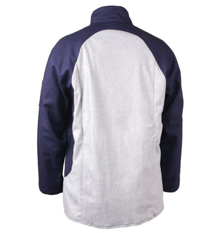 FR COTTON WELDING JACKET-NAVY/GRAY