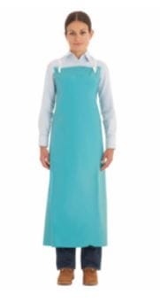 HEAVY DUTY 18 mil PVC VINYL APRON- GREEN
