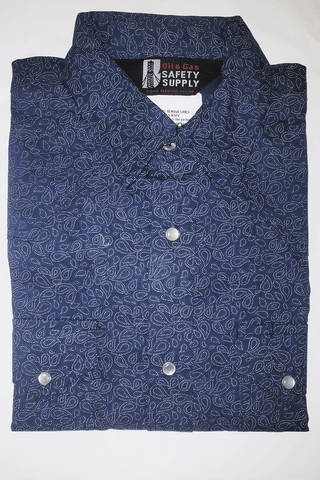 Men's FR Plaid Snap Shirt-4