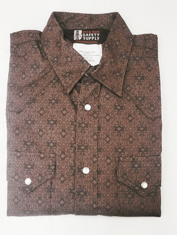 Men's FR Plaid Snap Shirt-2