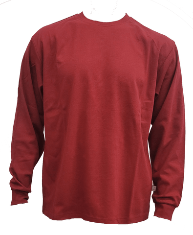 Flame Resistant Long Sleeve Shirt Dark Red