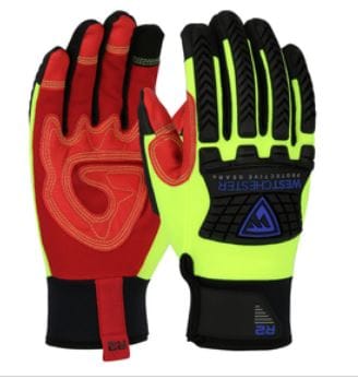 WEST IMPACT LEATHER PALM 6 PK