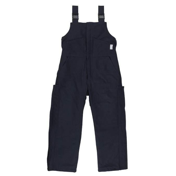 Flame Resistant Navy Insulated Bib Overall – Oil and Gas Safety Supply