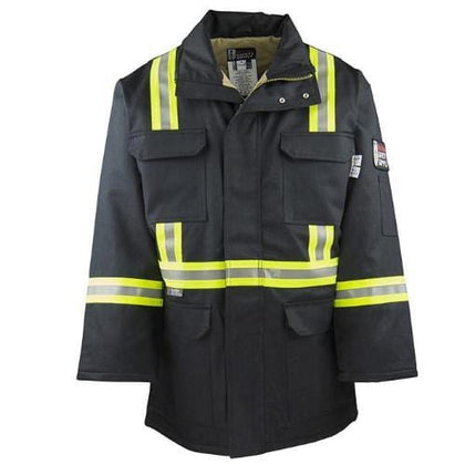 FR Reflective Parka Jacket - Oil and Gas Safety Supply - 1
